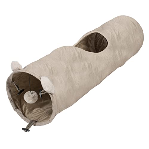 Duvoplus Spieltunnel Cozette, 25 x 25 x 90 cm, Beige von Duvoplus