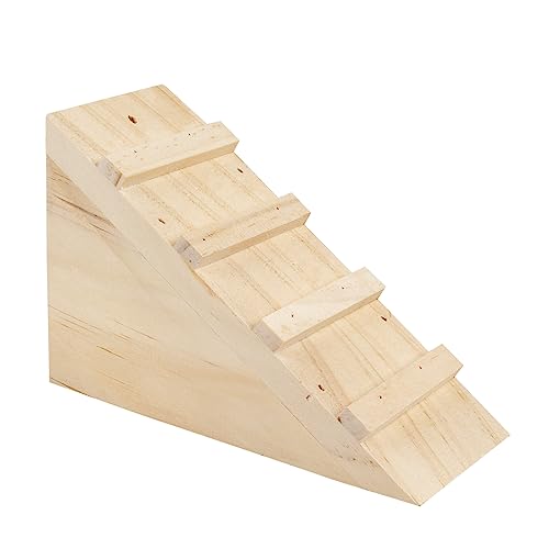 Duvoplus Treppe aus Holz, 14 x 6 x 9 cm, Farbe Holz von Duvoplus
