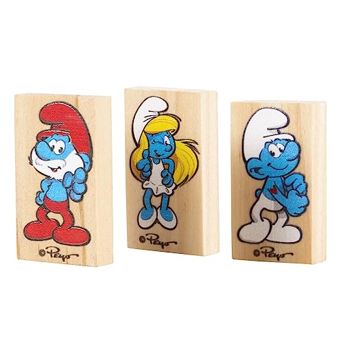 Smurfs duvoplus, Dominosteine zum Nagen aus Holz, Schlümpfe, hochwertiges Holz und natürliche Farbstoffe, lustige Beschäftigung, fördert den natürlichen Nager-Instinkt, für kleine Nagetiere Smurfs duvoplus, Dominosteine zum Nagen aus Holz, Schlümpfe, hochwertiges Holz und natürliche Farbstoffe, lustige Beschäftigung, fördert den natürlichen Nager-Instinkt, für kleine Nagetiere von Duvoplus