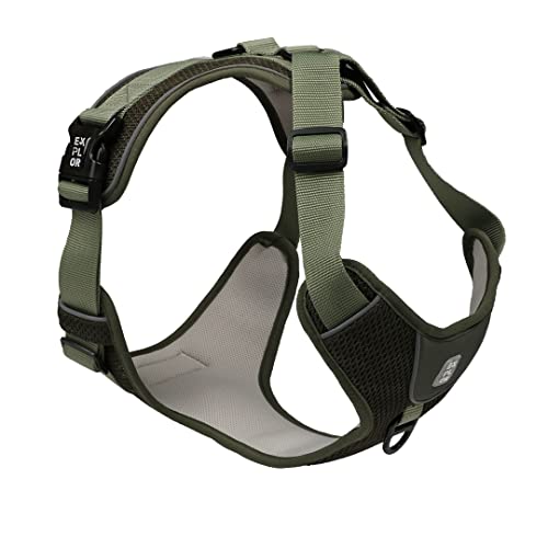 duvoplus, Bequemes und zeitgenössisches Geschirr aus der Ultimate Fit No Pull Classic, Größe S – 25 – 45 cm – 42 – 60 cm, Undercover Green, wasserfest, langlebige Qualität, ideal für Spaziergänge duvoplus, Bequemes und zeitgenössisches Geschirr aus der Ultimate Fit No Pull Classic, Größe S – 25 – 45 cm – 42 – 60 cm, Undercover Green, wasserfest, langlebige Qualität, ideal für Spaziergänge von Duvoplus