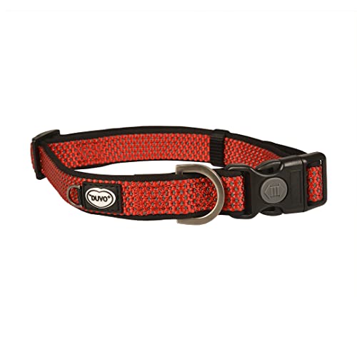 duvoplus, Ga me Explor East, bequemes und modernes Halsband, Nylon, robust und wasserdicht, 35 – 55 cm/20 mm, rot, für Hunde, Halsband, wasserdicht, langlebige Qualität duvoplus, Ga me Explor East, bequemes und modernes Halsband, Nylon, robust und wasserdicht, 35 – 55 cm/20 mm, rot, für Hunde, Halsband, wasserdicht, langlebige Qualität von Duvoplus