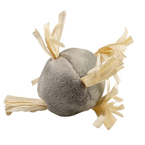 duvoplus, Cushy Ball mit Feuer, Mais, 10 x 10 x 4 cm, Grau, Spielzeug, Grau, Katze duvoplus, Cushy Ball mit Feuer, Mais, 10 x 10 x 4 cm, Grau, Spielzeug, Grau, Katze von Duvoplus