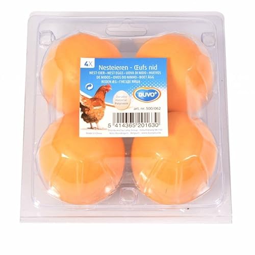 Duvoplus, Nest Eier, Polyester, 4 Stück, 4,6 x 4,6 x 5,7 cm, Vögel, 4 Stück Duvoplus, Nest Eier, Polyester, 4 Stück, 4,6 x 4,6 x 5,7 cm, Vögel, 4 Stück von Duvoplus
