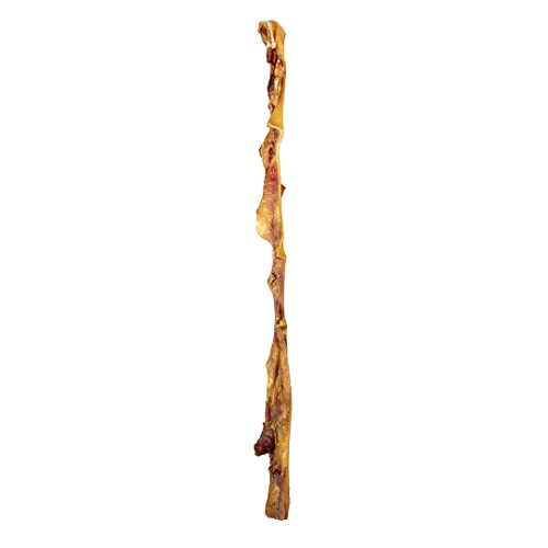 duvoplus, Farmz Rinderkopfhaut +/-75 cm – 1 Stück, 100% natürlicher Snack, hoher Proteingehalt, ohne Zusatz von künstlichen Duftstoffen, Farbstoffen oder Aromen, Ergänzungsfuttermittel für Hunde von Duvoplus