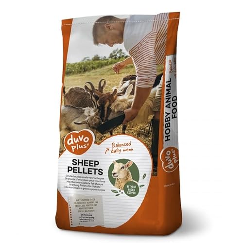 duvoplus, Granulat für Schafe, 20 kg, Ergänzungsgranulat für Schafe, ohne Kupferzusatz, verhindert selektives Essverhalten, reich an Ballaststoffen duvoplus, Granulat für Schafe, 20 kg, Ergänzungsgranulat für Schafe, ohne Kupferzusatz, verhindert selektives Essverhalten, reich an Ballaststoffen von Duvoplus