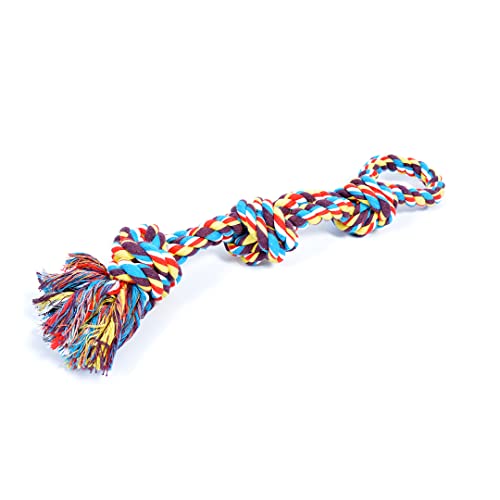 Duvoplus, Hundespielzeug Tug Seil mit Knoten, 60 cm, Spielzeug von Duvoplus