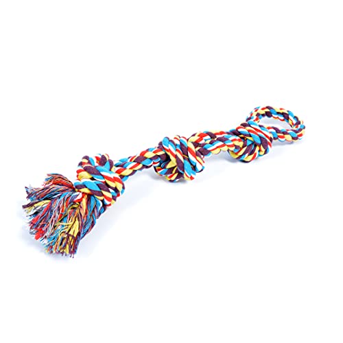 Duvoplus, Hundespielzeug Tug Seil mit Knoten, 60 cm, Spielzeug Duvoplus, Hundespielzeug Tug Seil mit Knoten, 60 cm, Spielzeug von Duvoplus