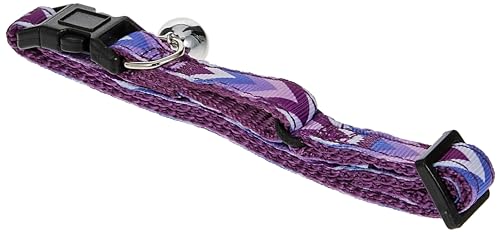 duvoplus, Katzenhalsband Boho aus Nylon, 20 – 30 cm/10 mm, zufällige Farben, anpassbar an die Größe Ihrer Katze, einfach zu bedienen, Outdoor-Qualität, mit praktischer Sicherheitsvorrichtung duvoplus, Katzenhalsband Boho aus Nylon, 20 – 30 cm/10 mm, zufällige Farben, anpassbar an die Größe Ihrer Katze, einfach zu bedienen, Outdoor-Qualität, mit praktischer Sicherheitsvorrichtung von Duvoplus
