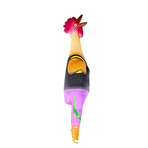 Duvoplus, Latex, Huhn, in Sportkleidung, 8,5 x 9 x 42 cm, Mehrfarbig, für Hunde Duvoplus, Latex, Huhn, in Sportkleidung, 8,5 x 9 x 42 cm, Mehrfarbig, für Hunde von Duvoplus