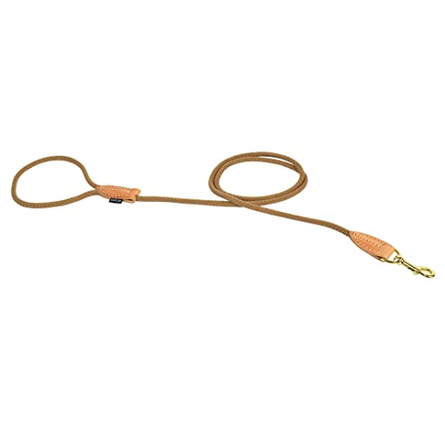 duvoplus, Leine aus robustem und weichem Nylon mit Leder-Finish, Produktreihe Explor Forest, Größe 135 cm/8 mm, Taupe, ideal für abenteuerliche Spaziergänge und Expeditionen duvoplus, Leine aus robustem und weichem Nylon mit Leder-Finish, Produktreihe Explor Forest, Größe 135 cm/8 mm, Taupe, ideal für abenteuerliche Spaziergänge und Expeditionen von Duvoplus