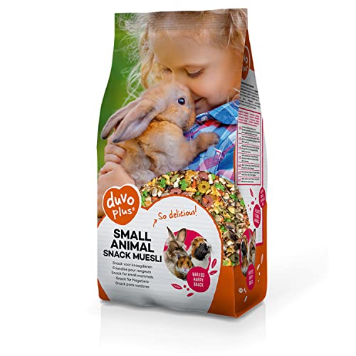 duvoplus, Müsli Snack für kleine Säugetiere 18 kg, Nagerfutter, leckerer und abwechslungsreicher Leckerbissen, ideal als Snack, Beruf oder Belohnung, geeignet für Nagetiere von Duvoplus