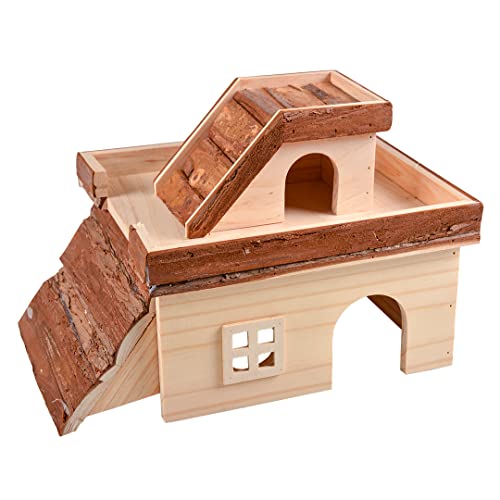 duvoplus, Hacienda aus Holz, Nagetiere, 34 x 24 x 22 cm, Nager duvoplus, Hacienda aus Holz, Nagetiere, 34 x 24 x 22 cm, Nager von Duvoplus
