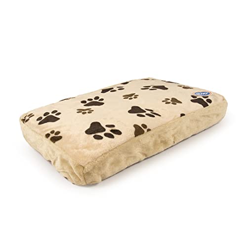 Duvoplus, Rechteckiges Kissen mit Pfotenabdruck, 70 x 45 x 10 cm, Beige, Dickes Kissen, extra weicher Bezug, mit geschütztem Reißverschluss, waschbar bei 30 °C Duvoplus, Rechteckiges Kissen mit Pfotenabdruck, 70 x 45 x 10 cm, Beige, Dickes Kissen, extra weicher Bezug, mit geschütztem Reißverschluss, waschbar bei 30 °C von Duvoplus