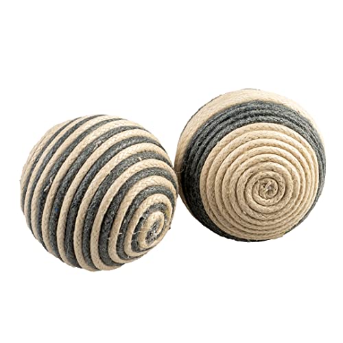 Duvoplus, Rope ba Les 2 Stück – 4 x 4 x 4 cm, Grau, Spielzeug, Grau, Katze Duvoplus, Rope ba Les 2 Stück – 4 x 4 x 4 cm, Grau, Spielzeug, Grau, Katze von duvoplus