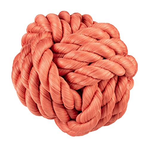 Duvoplus, Seil aus Sweater Ball S – 9 x 9 x 9 cm, Rot, Spielzeug, Rot, Hund von Duvoplus