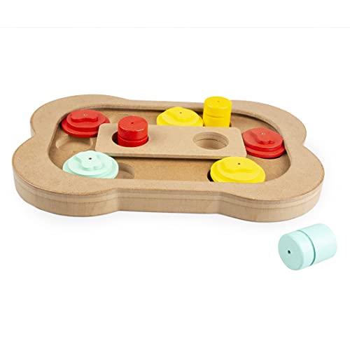duvoplus, Slide `N Snack Puzzle – Knochen, 28 x 19 x 2,5 cm, Mehrfarbig, PetFood, Lebensmittel, Leckereien, Snacks, Trockenfutter, Kekse, Mehrfarbig, Hund duvoplus, Slide `N Snack Puzzle – Knochen, 28 x 19 x 2,5 cm, Mehrfarbig, PetFood, Lebensmittel, Leckereien, Snacks, Trockenfutter, Kekse, Mehrfarbig, Hund von Duvoplus