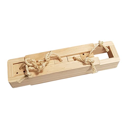 duvoplus, Sniffle'n Snack Puzzle aus Holz, Amy, 37 x 8,5 x 6,5 cm, Spiel- und Leckerli-Puzzle aus hochwertigem Holz, stimuliert den natürlichen Nager-Instinkt für Kaninchen und Nagetiere duvoplus, Sniffle'n Snack Puzzle aus Holz, Amy, 37 x 8,5 x 6,5 cm, Spiel- und Leckerli-Puzzle aus hochwertigem Holz, stimuliert den natürlichen Nager-Instinkt für Kaninchen und Nagetiere von Duvoplus
