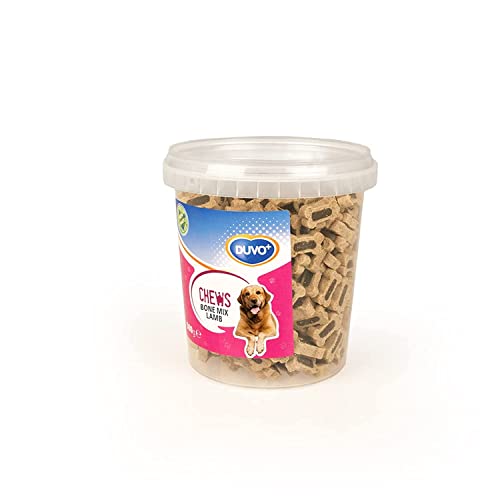 duvoplus, Soft! Lammknochen, 500 g, weicher Behälter für Hunde, ideal für das Training und/oder Belohnungen, wiederverschließbare Verpackung, für Hunde ab 3 Monaten, ohne Zuckerzusatz duvoplus, Soft! Lammknochen, 500 g, weicher Behälter für Hunde, ideal für das Training und/oder Belohnungen, wiederverschließbare Verpackung, für Hunde ab 3 Monaten, ohne Zuckerzusatz von Duvoplus
