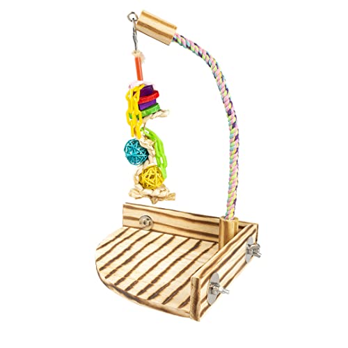 Duvoplus, Spielplatz Lili, 25 x 25 x 38 cm, Mehrfarbig, Vögel, Mehrfarbig von Duvoplus