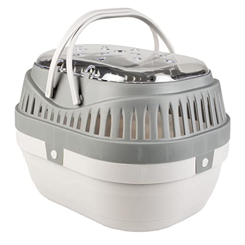 duvoplus, Transportbox für Nagetiere, L – 29 x 23 x 22 cm, Grau, Nagetiere, Grau duvoplus, Transportbox für Nagetiere, L – 29 x 23 x 22 cm, Grau, Nagetiere, Grau von Duvoplus