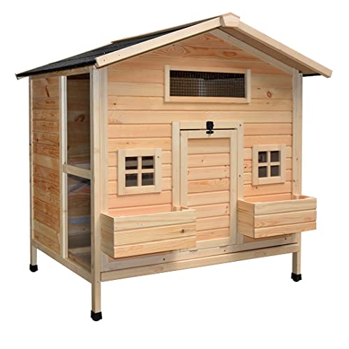 duvoplus, Woodland Hühnerstall Kolonial Pinus, 117 x 102,5 x 125 cm, Vögel, Vögel duvoplus, Woodland Hühnerstall Kolonial Pinus, 117 x 102,5 x 125 cm, Vögel, Vögel von Duvoplus