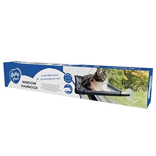 duvoplus DUVO Fenster - Hängematte für Katzen Schwarz 66x40x2,5cm duvoplus DUVO Fenster - Hängematte für Katzen Schwarz 66x40x2,5cm von Duvoplus