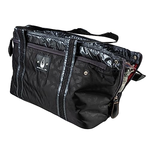 duvoplus Paris Pet Bag Sporty 39 x 19 x 26 cm – max. 5 kg, Schwarz von Duvoplus