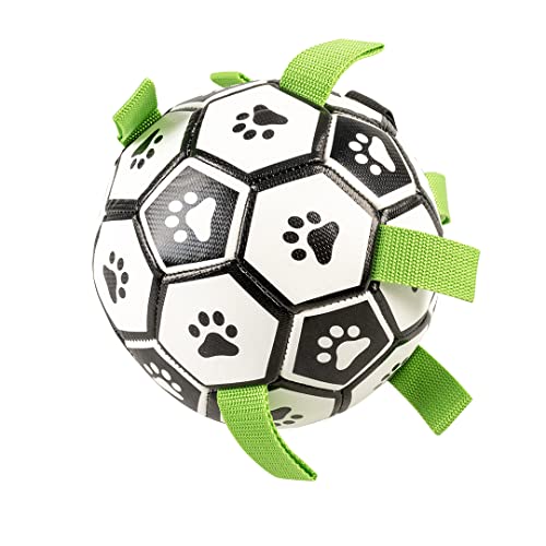 Duvoplus Pet Football, 15 x 15 x 15 cm, Mehrfarbig von Duvoplus