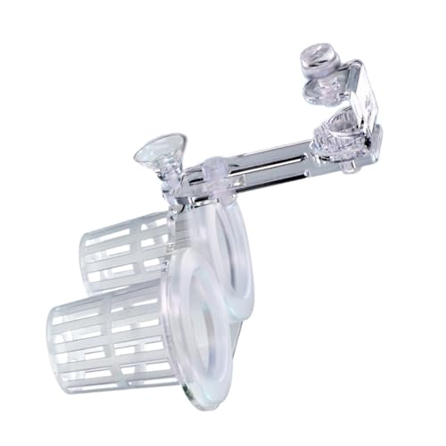 Aquarium-Pflanzenhalter zum Aufhängen für Aquaponische Pflanzen, Pflanzenhalter mit Schlitzen und Löchern für Aquarien Aquarium-Pflanzenhalter zum Aufhängen für Aquaponische Pflanzen, Pflanzenhalter mit Schlitzen und Löchern für Aquarien von Duyeuau