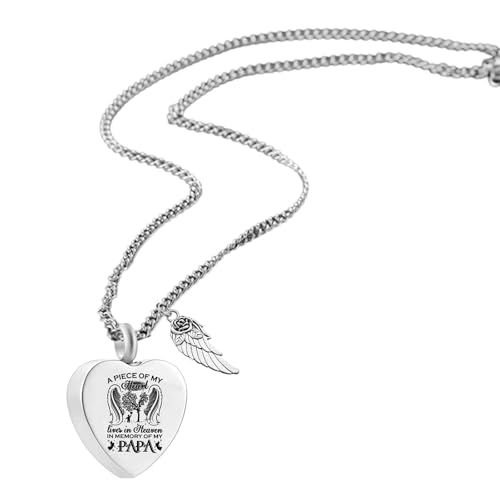 Duyeuau Gedenkurne für Haustiere / Eltern, Schmuck, Asche, Halskette, kreativer Schmuck für Haustiere Duyeuau Gedenkurne für Haustiere / Eltern, Schmuck, Asche, Halskette, kreativer Schmuck für Haustiere von Duyeuau