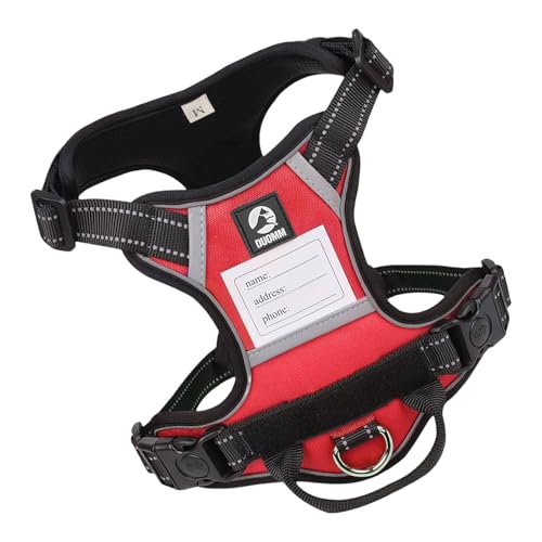 Duyeuau Hundegeschirr mit Namensschild, verstellbare Trainingsweste für Haustiere, starkes Training, Spazierengehen, Schwimmen, Wandern Duyeuau Hundegeschirr mit Namensschild, verstellbare Trainingsweste für Haustiere, starkes Training, Spazierengehen, Schwimmen, Wandern von Duyeuau