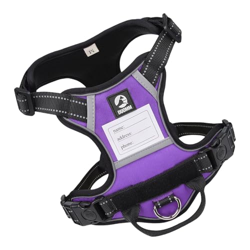 Duyeuau Hundegeschirr mit Namensschild, verstellbare Trainingsweste für Haustiere, starkes Training, Spazierengehen, Schwimmen, Wandern Duyeuau Hundegeschirr mit Namensschild, verstellbare Trainingsweste für Haustiere, starkes Training, Spazierengehen, Schwimmen, Wandern von Duyeuau