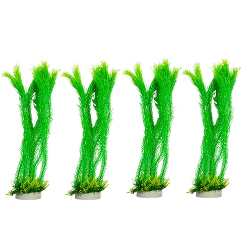 Duyeuau Realistische Wassergras-Aquarien Dekoration Simulation Wasserpflanze für verschiedene Aquarien Landschaften Fischunterstand von Duyeuau