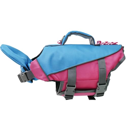 Duyeuau Reflektierender Haustier-Badeanzug mit Griff zum Schwimmen und Booten, verstellbar, hoher Auftrieb für Wasser Duyeuau Reflektierender Haustier-Badeanzug mit Griff zum Schwimmen und Booten, verstellbar, hoher Auftrieb für Wasser von Duyeuau