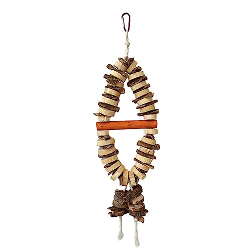 Duyeuau Vogelspielzeug Papageien Kauspielzeug Vogelkäfig Block Reißen Beißspielzeug Kleine Vögel Käfig Holzpuzzle für Lovebirds Duyeuau Vogelspielzeug Papageien Kauspielzeug Vogelkäfig Block Reißen Beißspielzeug Kleine Vögel Käfig Holzpuzzle für Lovebirds von Duyeuau