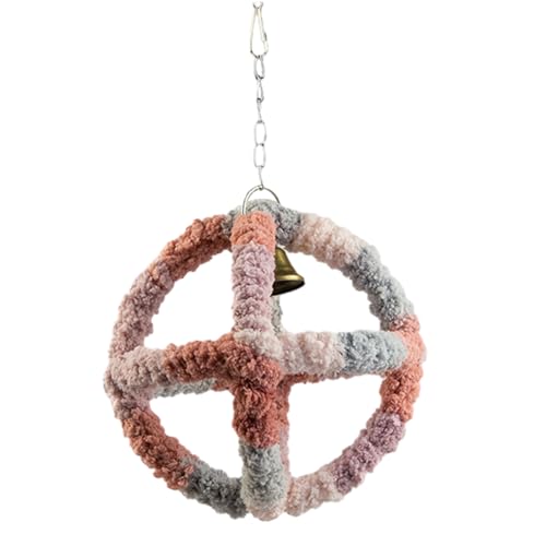 Duyeuau Vogelspielzeug Papageien Ruhespielzeug Vogelkäfig Stehschaukel Kleine Vögel Käfig Plüsch Sitzstange Spielzeug mit Glocken für Lovebirds Duyeuau Vogelspielzeug Papageien Ruhespielzeug Vogelkäfig Stehschaukel Kleine Vögel Käfig Plüsch Sitzstange Spielzeug mit Glocken für Lovebirds von Duyeuau