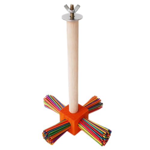 Duyeuau Vogelständer aus Holz, natürliche Wildpfote, schleifen, stehend, Kletterspielzeug, Käfigzubehör für kleine Duyeuau Vogelständer aus Holz, natürliche Wildpfote, schleifen, stehend, Kletterspielzeug, Käfigzubehör für kleine von Duyeuau