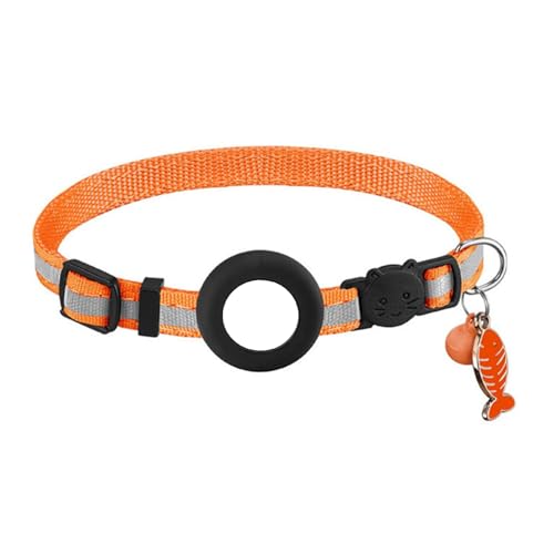 Verstellbares Katzenhalsband mit reflektierenden Streifen Verstellbares Katzenhalsband mit reflektierenden Streifen von Duyeuau