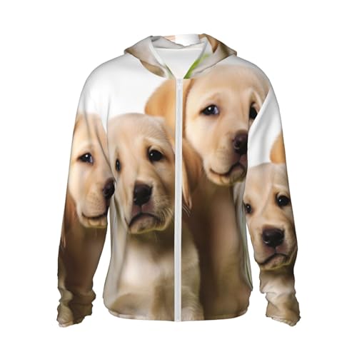 Funny Labrador Puppy Dog Print Sun Protection Hoodie Jacket Full Zip Long Sleeve Sun Shirt With Pockets For Outdoor Black S Funny Labrador Puppy Dog Print Sun Protection Hoodie Jacket Full Zip Long Sleeve Sun Shirt With Pockets For Outdoor Black S von Dwrepo
