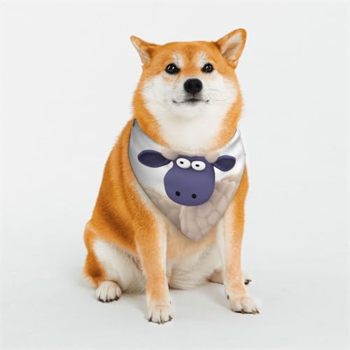 Halstücher für Hunde, Schaf, groß, verstellbar, dreieckig, doppelt, wendbar, waschbar, für den täglichen Gebrauch, für mittelgroße und große Hunde, Welpen, Katzen, Geschenk Halstücher für Hunde, Schaf, groß, verstellbar, dreieckig, doppelt, wendbar, waschbar, für den täglichen Gebrauch, für mittelgroße und große Hunde, Welpen, Katzen, Geschenk von Dwrepo