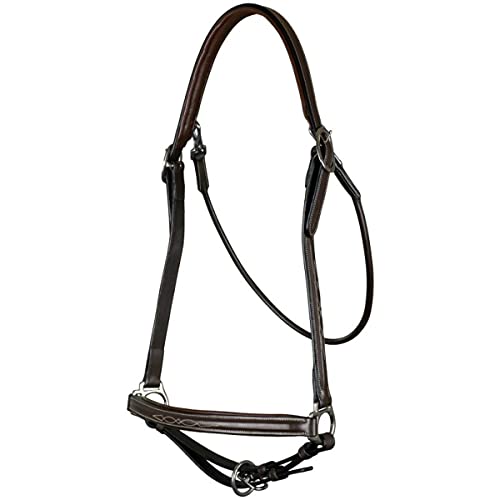 Dy'on Lederhalfter Working Collection - Pony - Braun von Kentucky