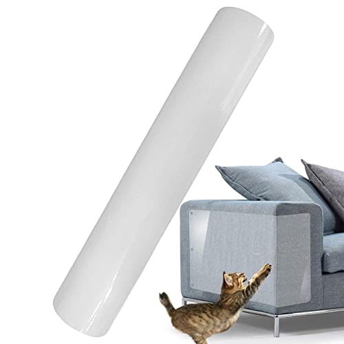 Dyeulget Couchschutz für Katzen | Wiederverwendbares doppelseitiges Anti-Kratz-Klebeband | Anti-Katzen-Kratzband, Couchschutz für Katzen, Sofa-Eckenkratzer von Dyeulget