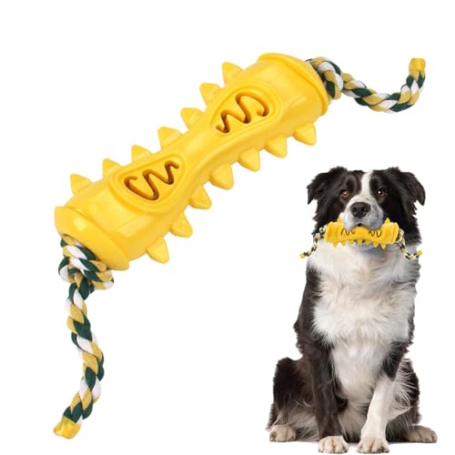 Dyeulget Kauspielzeug zum Zahnen – Kauspielzeug für Hunde – Zahnreinigung und Trainingsspielzeug für Hunde, kleine Hunde, mittelgroße Hunde Dyeulget Kauspielzeug zum Zahnen – Kauspielzeug für Hunde – Zahnreinigung und Trainingsspielzeug für Hunde, kleine Hunde, mittelgroße Hunde von Dyeulget
