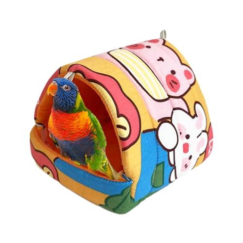 Dyeulget Kleine Haustierhöhle, Hängemattenbett, Kleintier-Schlafnest, warmes Hamsterbett, Chinchilla-Bett, Höhle, Versteck, Haustierzubehör für Kaninchen, Frettchen Dyeulget Kleine Haustierhöhle, Hängemattenbett, Kleintier-Schlafnest, warmes Hamsterbett, Chinchilla-Bett, Höhle, Versteck, Haustierzubehör für Kaninchen, Frettchen von Dyeulget