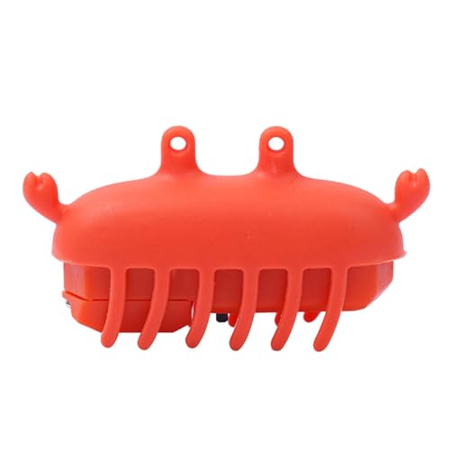 Dyeulget Pet Crab Toy - Gefülltes interaktives Welpenspielzeug - Plüsch-Hunde-Kauspielzeug, gefülltes interaktives Welpenspielzeug, interaktives Welpen-Kauspielzeug für Energieverbrauch, Haustiere Dyeulget Pet Crab Toy - Gefülltes interaktives Welpenspielzeug - Plüsch-Hunde-Kauspielzeug, gefülltes interaktives Welpenspielzeug, interaktives Welpen-Kauspielzeug für Energieverbrauch, Haustiere von Dyeulget