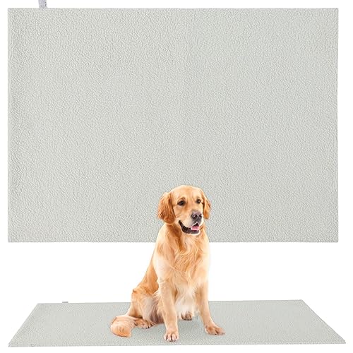 Dyeulget Selbstwärmende Unterlage für Katzen, schnurlose Haustier-Schlafdecke, weiche Matte, schnurlose Haustierunterlage – Winter-Must-Have, für Balkone, Tierhandlungen, Wohnzimmer, Haustierhäuser Dyeulget Selbstwärmende Unterlage für Katzen, schnurlose Haustier-Schlafdecke, weiche Matte, schnurlose Haustierunterlage – Winter-Must-Have, für Balkone, Tierhandlungen, Wohnzimmer, Haustierhäuser von Dyeulget