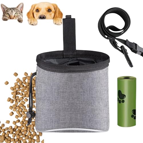 Futterbeutel Hundetraining,Leckerlibeutel für Hunde,Hundeleckerli Beutel,Freihändige Futterbeutel,Futtertasche Hund,mit Hundekotbeutel und Verstellbarem Gürtel,für Haustier Training Gassi Gehen Futterbeutel Hundetraining,Leckerlibeutel für Hunde,Hundeleckerli Beutel,Freihändige Futterbeutel,Futtertasche Hund,mit Hundekotbeutel und Verstellbarem Gürtel,für Haustier Training Gassi Gehen von Dyiouxin