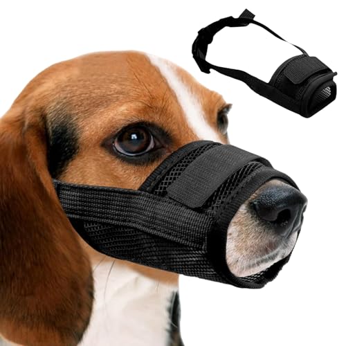 Maulkorb für Hunde,2 Stück Giftköderschutz Hund,Maulkorb mit Verstellbarer Schlaufe,Atmungsaktive Haustier Maske Hundetraining,mit Hundehalsband,Verhindert das Beißen,Kauen und Bellen,Schwarz Maulkorb für Hunde,2 Stück Giftköderschutz Hund,Maulkorb mit Verstellbarer Schlaufe,Atmungsaktive Haustier Maske Hundetraining,mit Hundehalsband,Verhindert das Beißen,Kauen und Bellen,Schwarz von Dyiouxin