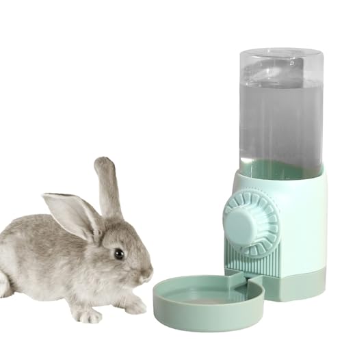 Wasserspender Kaninchen,500ml Hängend Haustier Wasserspender,Automatischer Wasserspender,Hasen Trinkflasche, für Meerschweinchen Hamster Chinchillas Igel Frettchen(Grüne) von Dyiouxin
