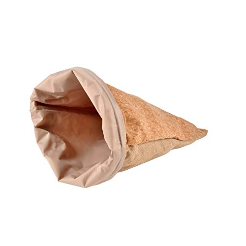 Dynamic24 Canvas Kork Spielsack Schlafsack Katzen Hunde Katzenhöhle Hundehöhle Höhle Bett beige Dynamic24 Canvas Kork Spielsack Schlafsack Katzen Hunde Katzenhöhle Hundehöhle Höhle Bett beige von Dynamic24